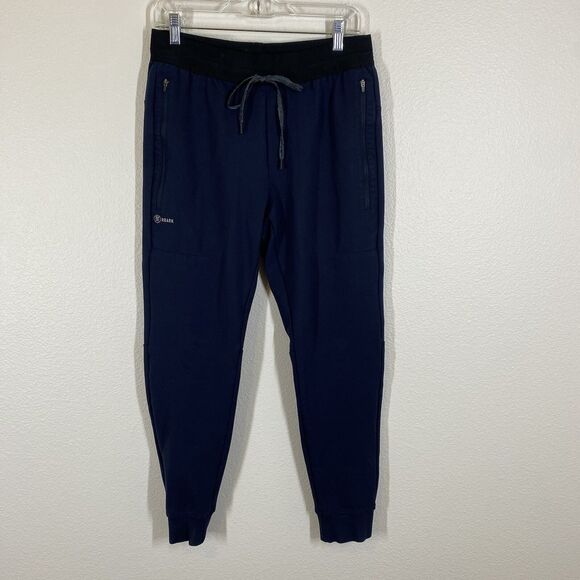 Roark Run Amok El Morro Joggers Pants Medium Fleece Tapered Zip Pockets RP284 - Picture 1 of 13